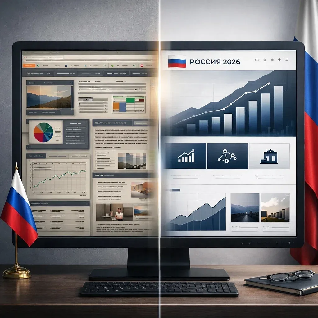 Обновление сайта в России 2026: стоимость, бюджет и этапы