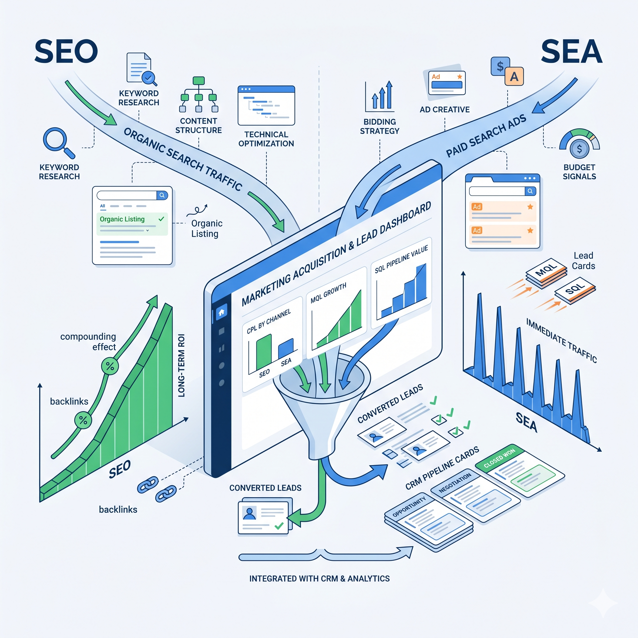 SEO или контекстная реклама: что приносит больше качественных B2B-лидов?
